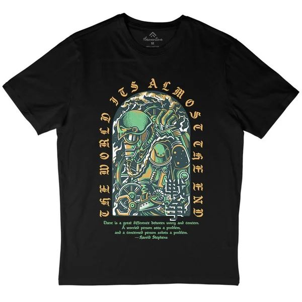 

World End Mens T-Shirt Horror V-Neck Tank Top Vest Tshirt D860