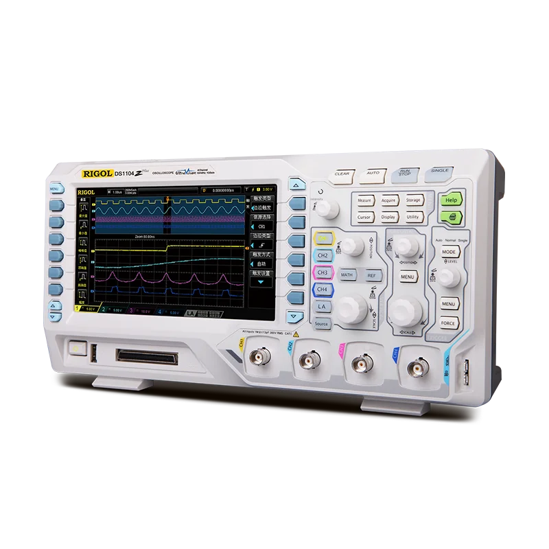 

RIGOL DS1104Z-S Plus 100MHz Digital Oscilloscope 4 analog channels 16 digital channels