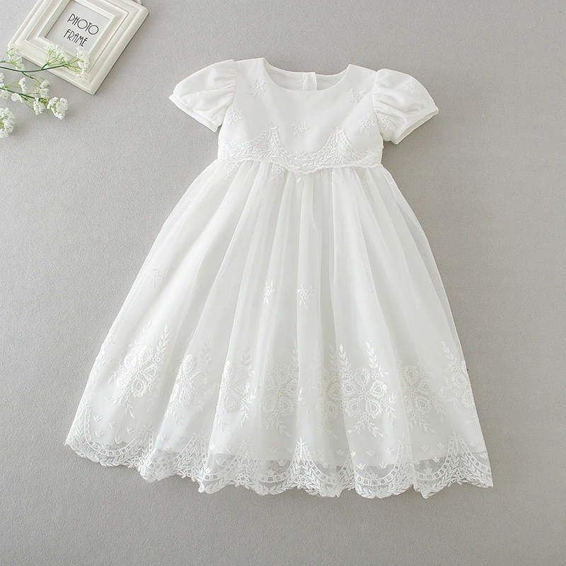 Детское платье для крещения дамская шляпа без полей фатиновое кружевное