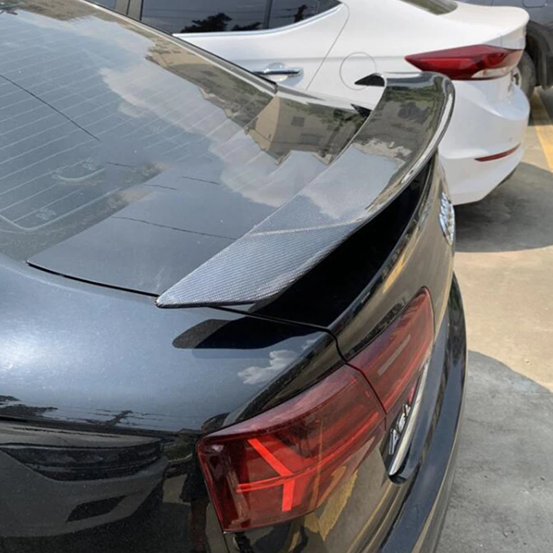 Универсальный Спойлер Автомобильный задний спойлер из углеродного волокна для