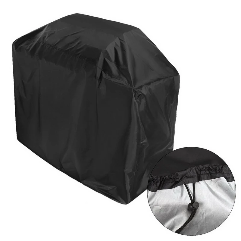 

Round waterproof oven cover BBQ Cover Anti-Dust Waterproof Heavy Duty Charbroil Grill Cover Rain Protective Barbecue Cover