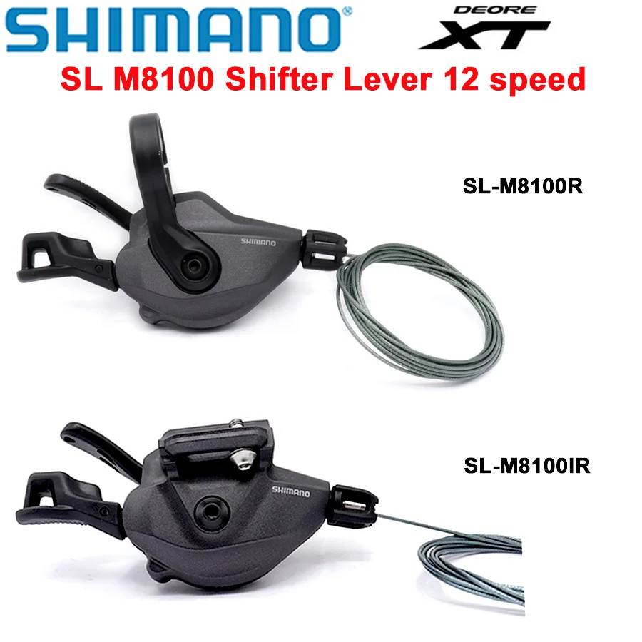 

Shimano Deore XT SL M8100 Shifter Lever 12 speed Mountain Bike Rapidfire Plus Shifting Lever 12 speed Derailleur