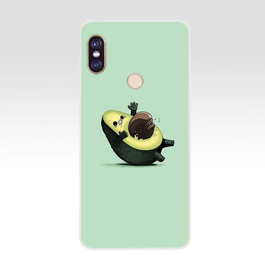 Милый мягкий силиконовый чехол из ТПУ с изображением авокадо 071FG для телефона xiaomi