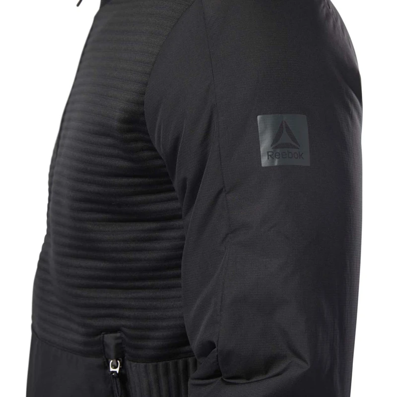 Мужская толстовка Reebok Thermowarm Performance Full Zip DP6504 | Спорт и развлечения