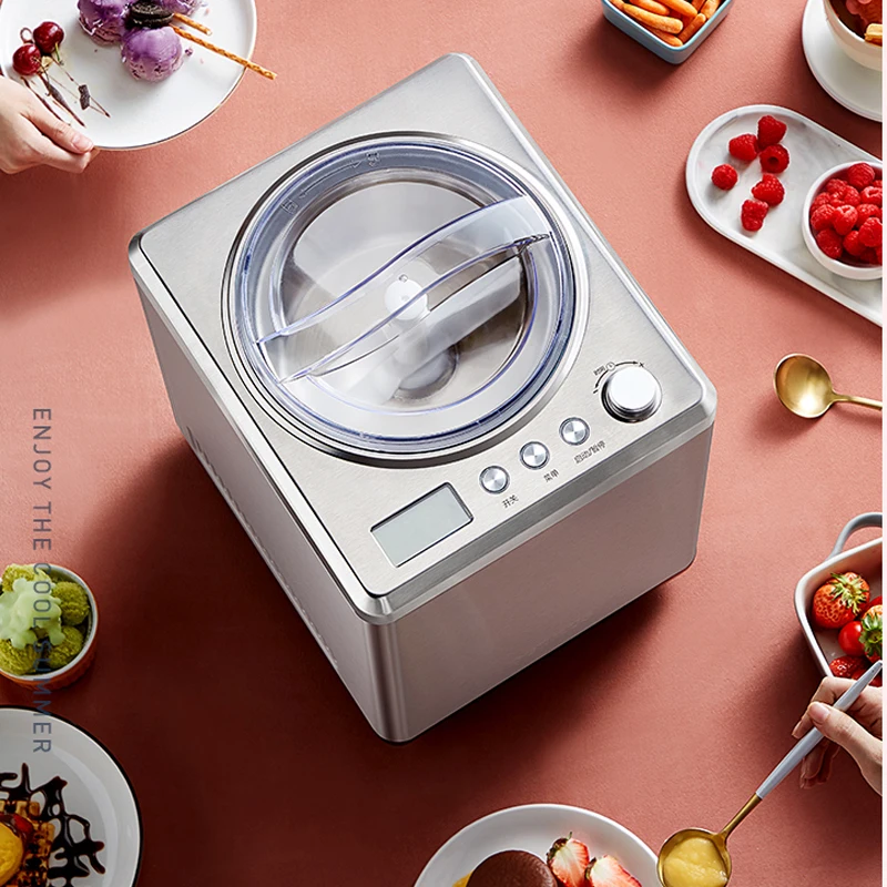 

Italy Mini Hard Ice Cream Machine Automatic Refrigerate 2L 2.5L for Children