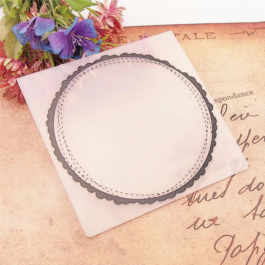 15*15 см круговые линии оформления фотоальбома для скрапбукинга | Дом и сад