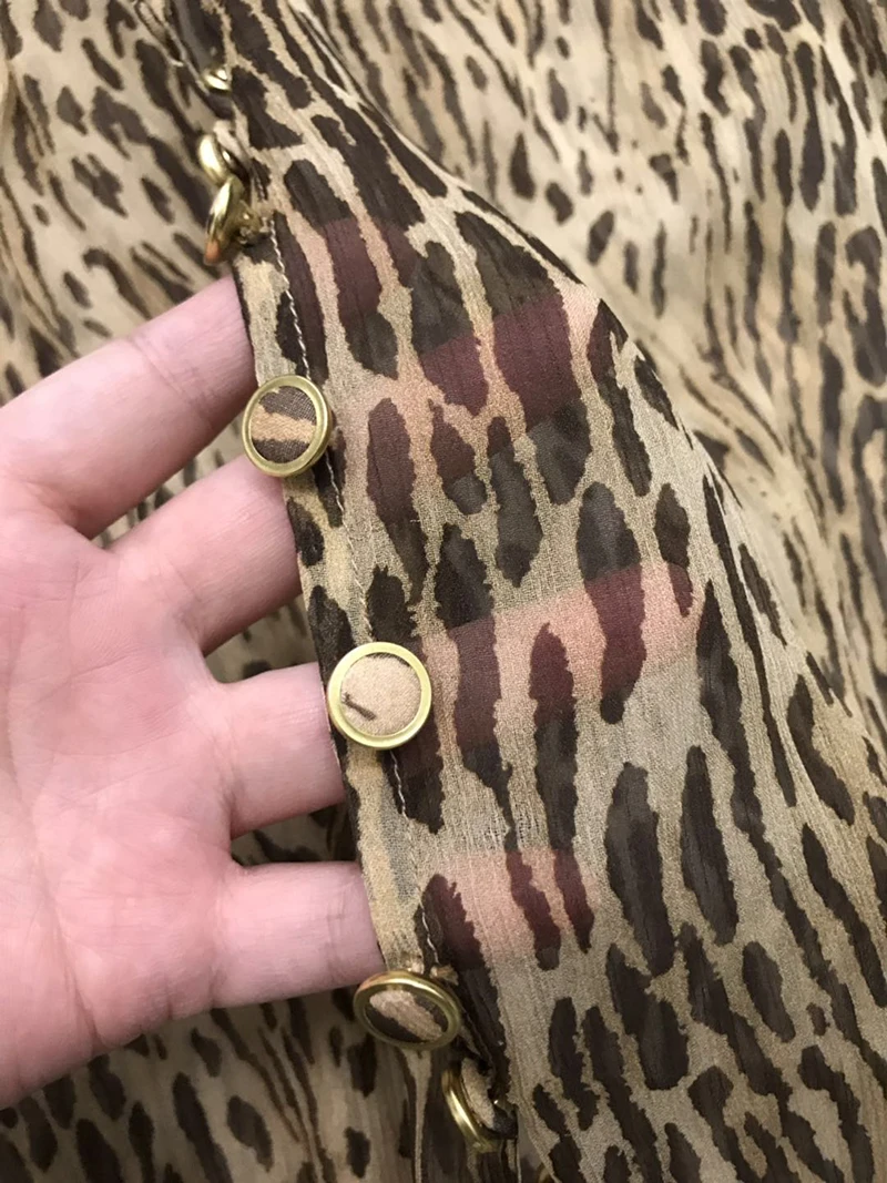 Ins blogger рекомендует Леопардовый принт сексуальный |