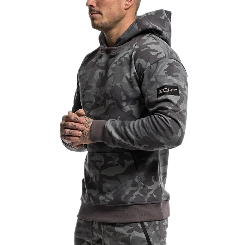 

sporting suits mens fashion tracksuit men camouflage Hoodies + sweatpants Men's Sportwear Suit Hoodies Tracksuit Set Male