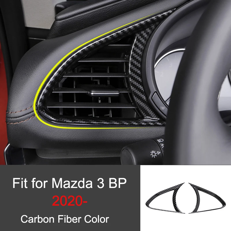 

Рамка для выхода воздуха на приборной панели автомобиля, крышка вентиляционной решетки кондиционера, накладка для Mazda 3 Axela BP CX-30 DM, аксессуары 2020-2023