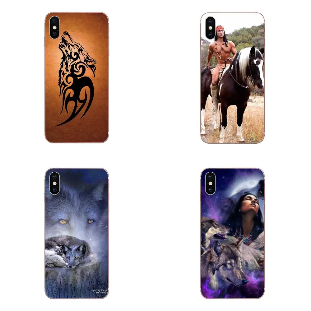 Cool Wolf Dream Catcher TPU Live Love Phone для Xiaomi Mi3 Mi4 Mi4C Mi4i Mi5 Mi 5S 5X 6 6X 8 SE Pro Lite A1 Max Mix 2 Note 3 4 |