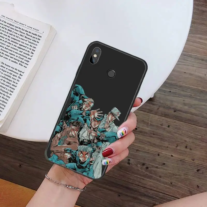 

Jojo Anime Bizarre Adventure Phone Case For Xiaomi Mi Redmi Note 7 8 9 pro 8T 9T 9S 9A 10 Lite pro