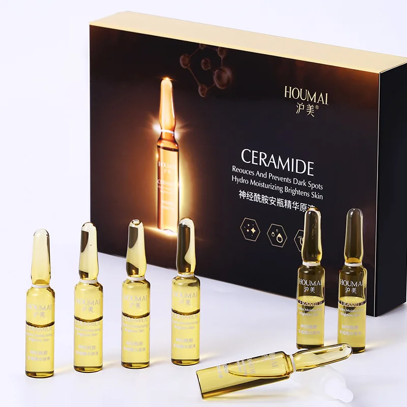 HOUMAI Ceramide Сыворотка с гиалуроновой кислотой увлажняющий уход за кожей Отбеливание; против старения лечение акне против морщин Лифт укрепляющая красота эссенция TSLM2 - Вес нетто: HOUMAI Ceramide