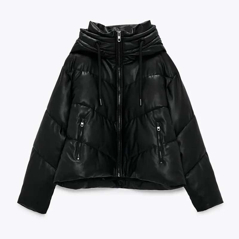 RR зимние толстые повседневные парки с капюшоном женские модные пальто из