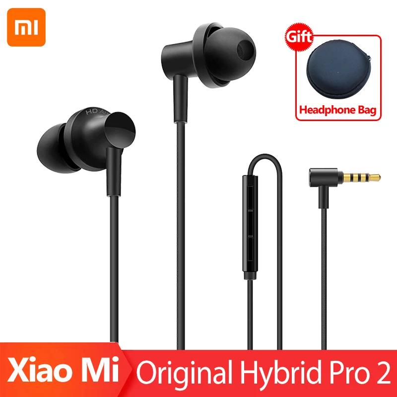 100% Оригинальные Xiao mi Hybrid Pro 2 Наушники In Ear наушники с двумя драйверами гибридная
