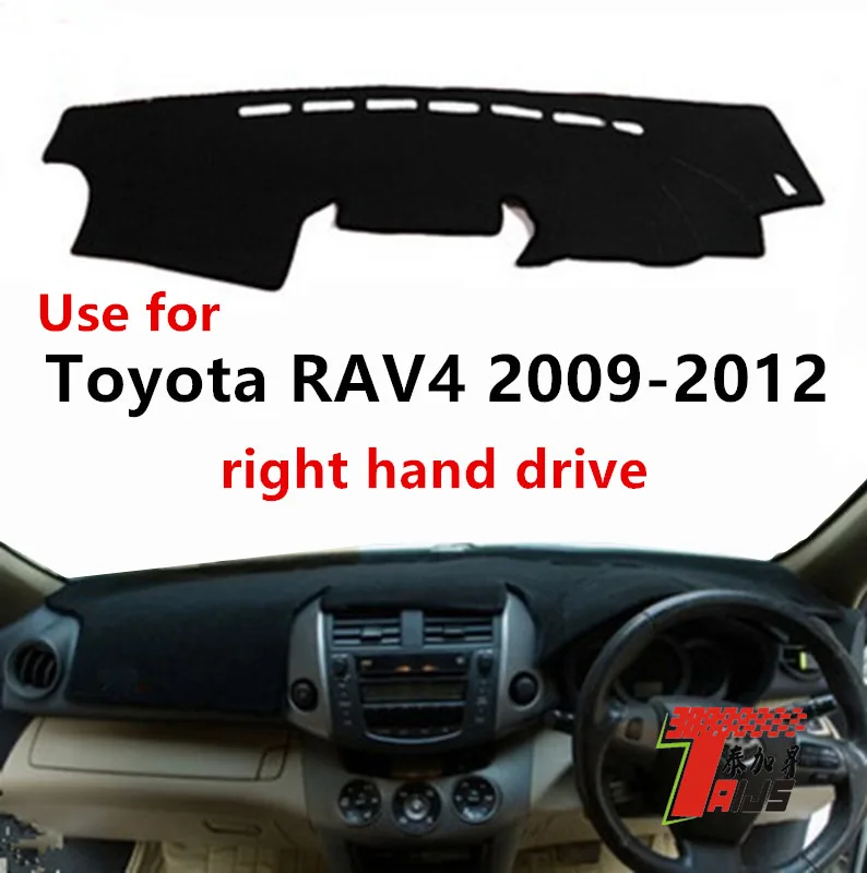 

TAIJS, повседневный Стильный коврик для приборной панели автомобиля с правым рулем, подходит для TOYOTA RAV4 2009-2012, 3 цвета