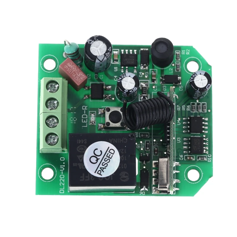 

AC85-250V Wireless Remote Control High Power Learning Code Single Channel Switch XXUC