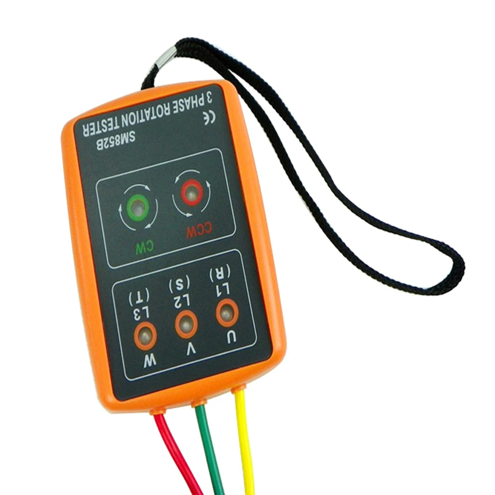 Тестер последовательности фаз индикатор 3 фазы вращения тестер цифровой