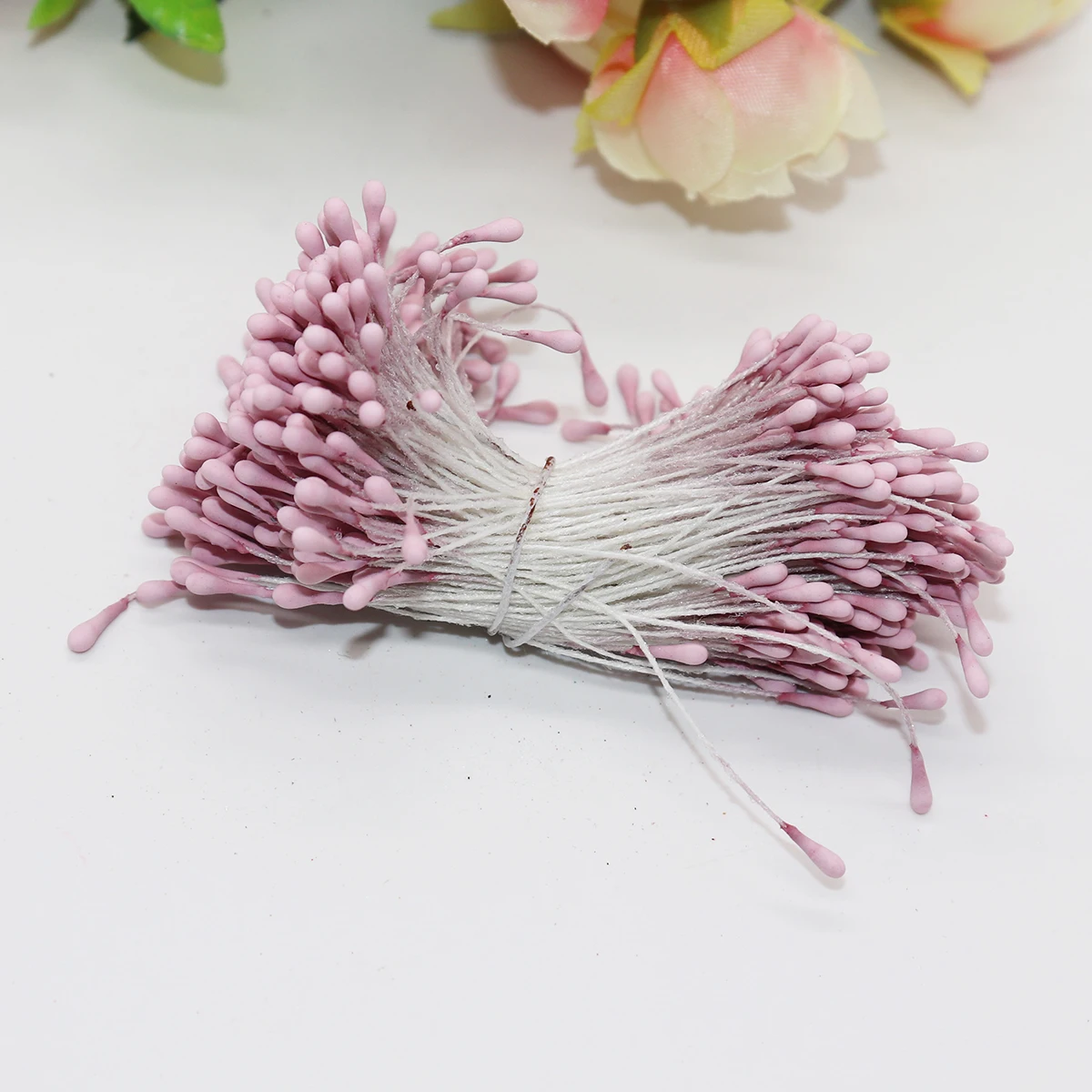 13 400 шт 1,5 мм Мини тычинки ручной работы искусственные цветы для свадебной вечеринки домашнее украшение DIY рождественские аксессуары для скрапбукинга - Цвет: 13