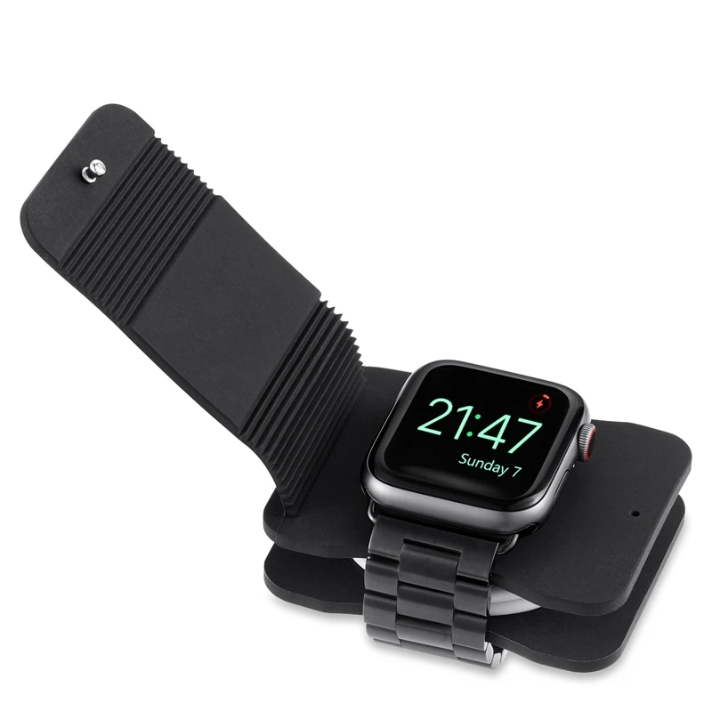 Чехол для зарядного устройства Apple Watch мягкий силиконовый держатель часов