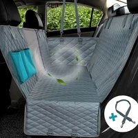 dog car seat cover 100 waterproof pet dog travel mat mesh dog carrier car hammock cushion protector with zipper and pocket