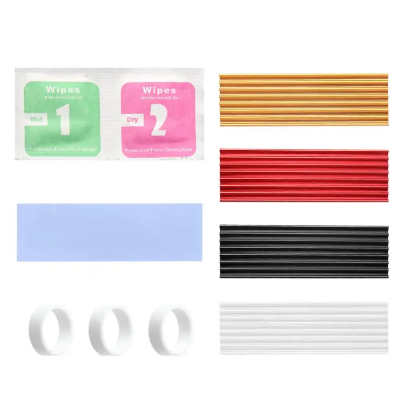 

1Set Aluminum Cooling Heatsink Cooling Thermal Pad Cooler For NVME M.2 2280 PCI-E SSD Solid State Hard Drive Disk