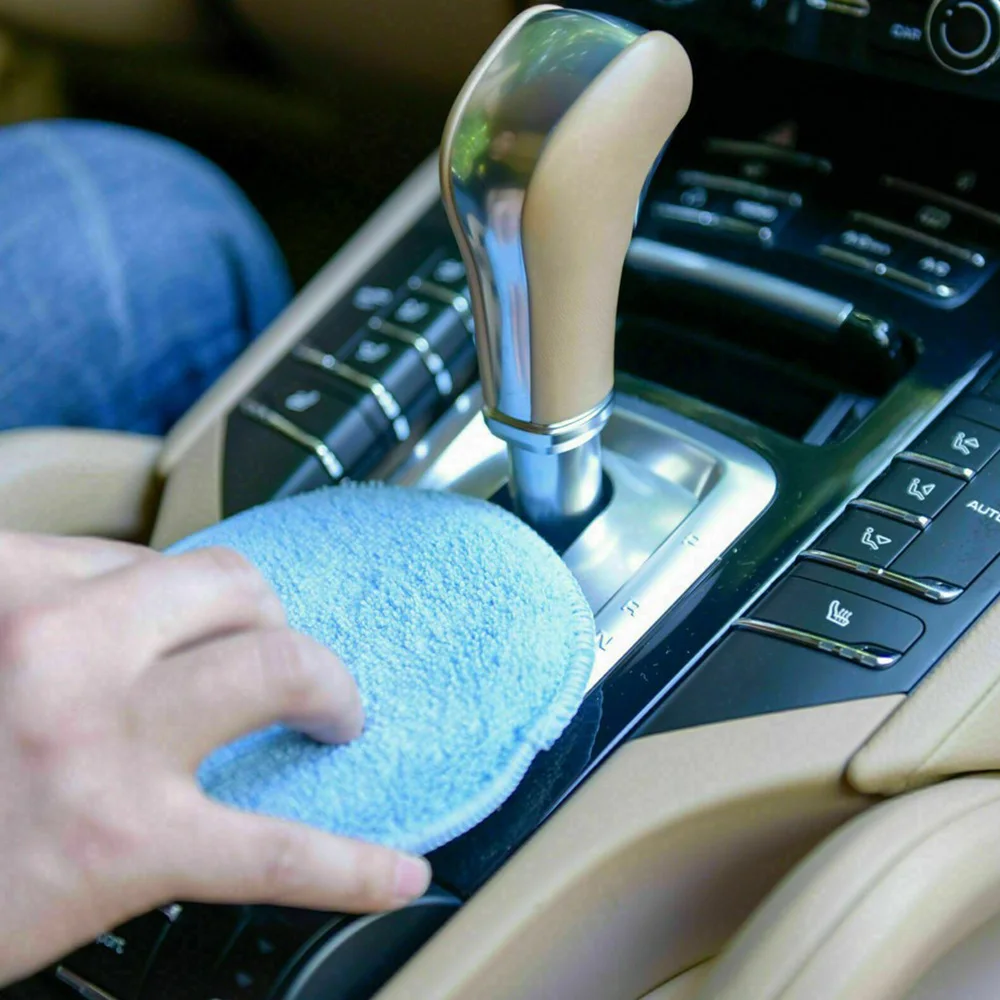 

Car Blue Sponges Cleaning Decor Foam Polish 10pcs Applicator Practical