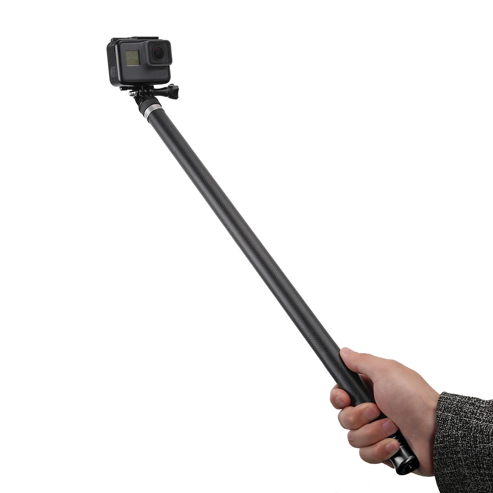 TELESIN 2 7 м углеродное волокно ультра длинная селфи палка для GoPro Hero 10 9 8 Black 6 5 Insta360 ONE