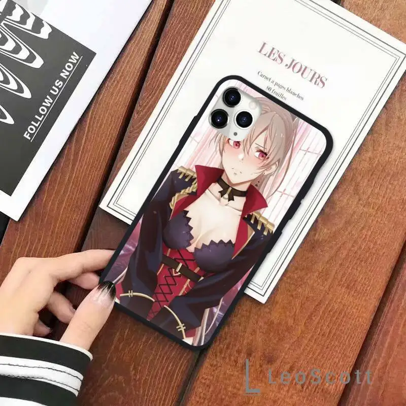 

Azur Cartoon Lane game Luxury Phone Case for iPhone 11 12 pro XS MAX 8 7 6 6S Plus X 5S SE 2020 XR Soft silicone