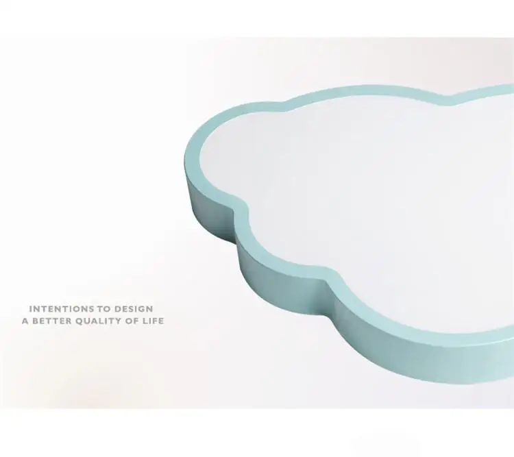 

3colors Led Ceiling Lights 36W LED Baby Bedroom Cartoon Cloud Shape Ceiling Lamp 220V No Dimming for Bedroom Living Room