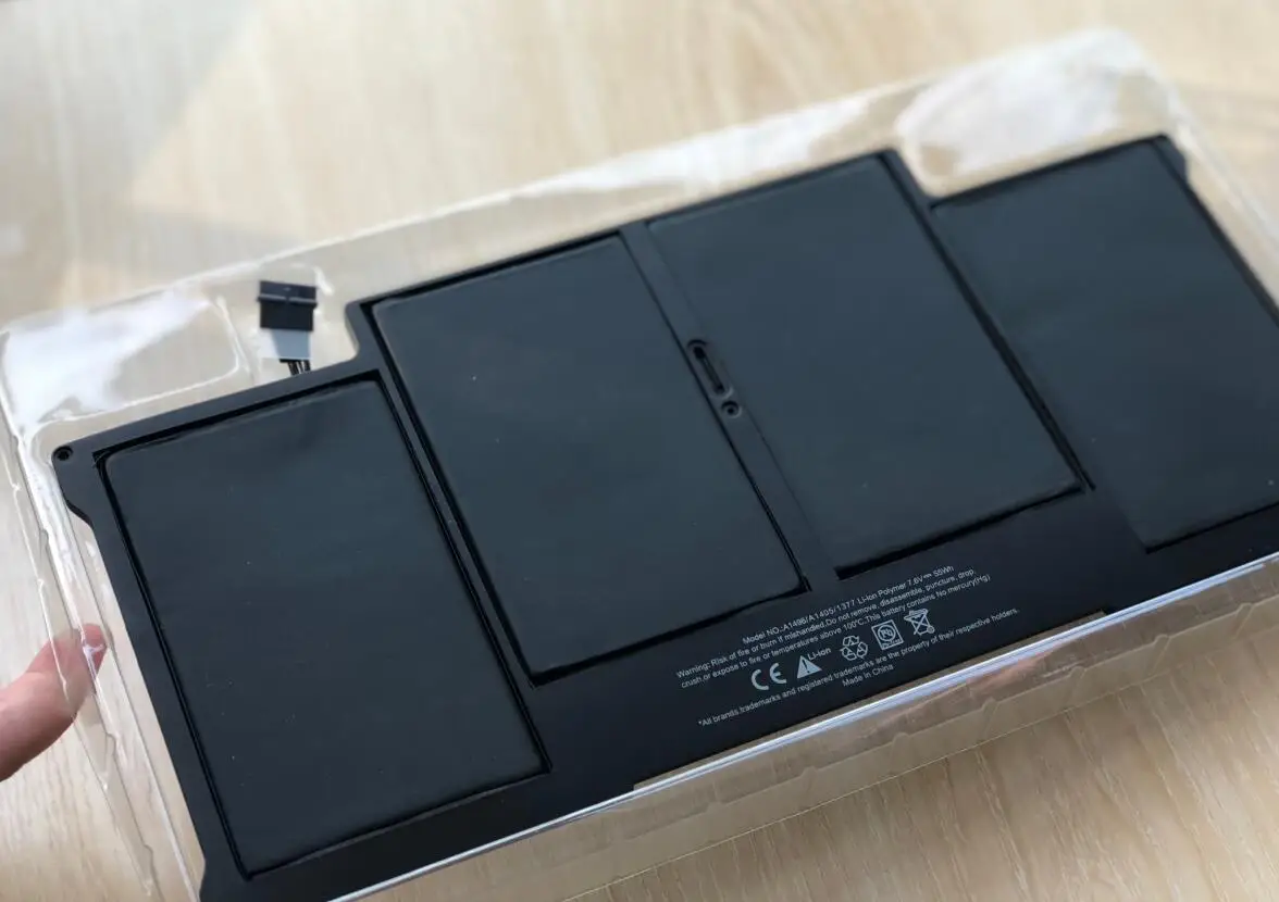 Аккумулятор A1405 A1466 для Apple Macbook Air 13 "дюймов a1405 A1496 A1377 A1369 конец 2010 середина 2011 2013