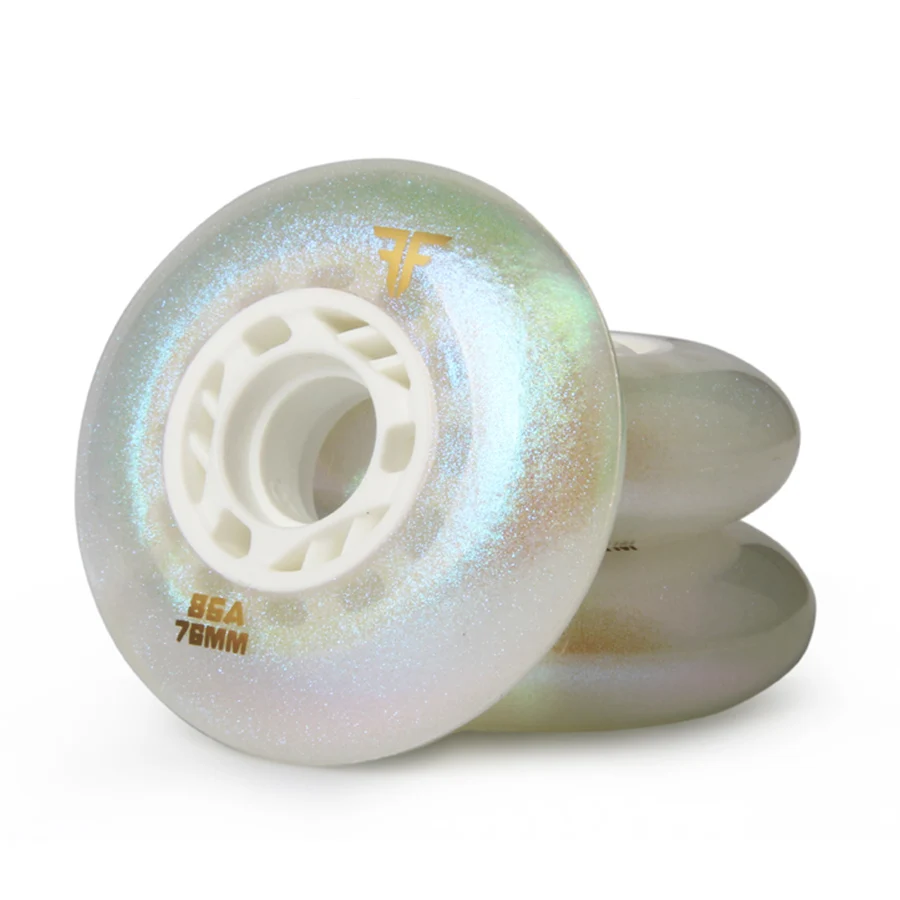 Роликовые коньки Starry Sky & Galaxy устойчивые к скольжению колеса 86A Slalom 72 76 80 мм шины