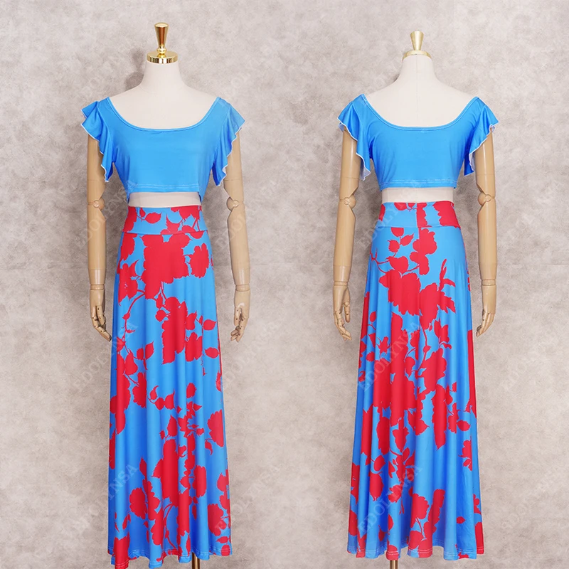 Женский комплект из двух предметов сексуальное платье макси в стиле бохо 3XL