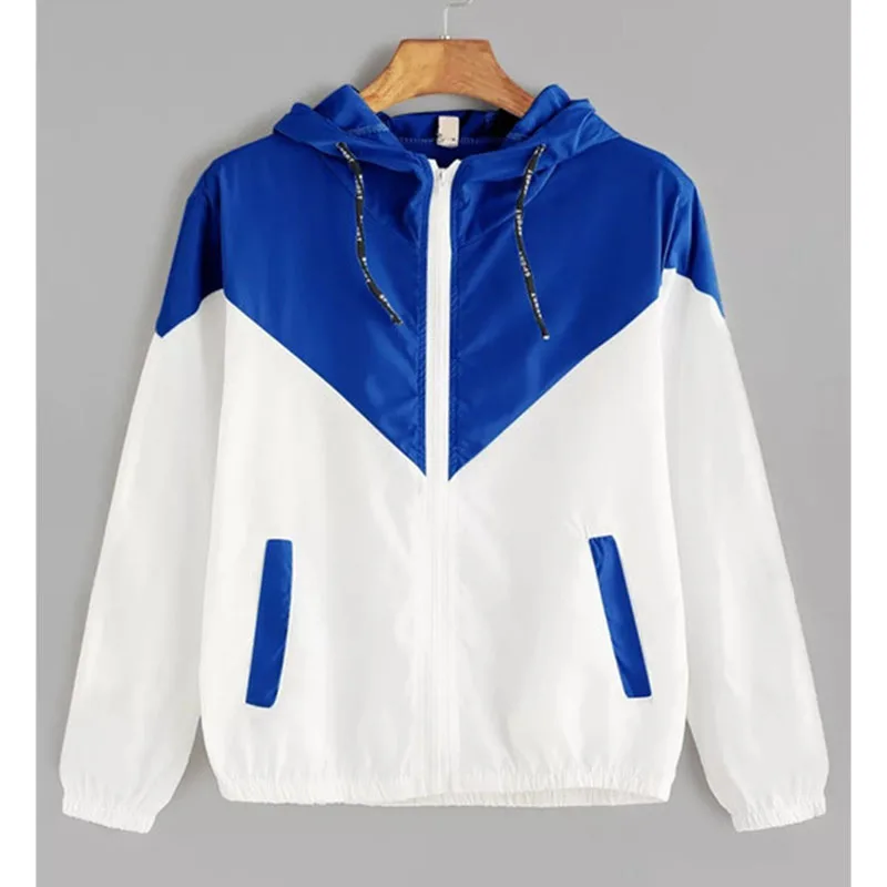 Женская куртка с капюшоном летняя Солнцезащитная одежда короткое повседневное