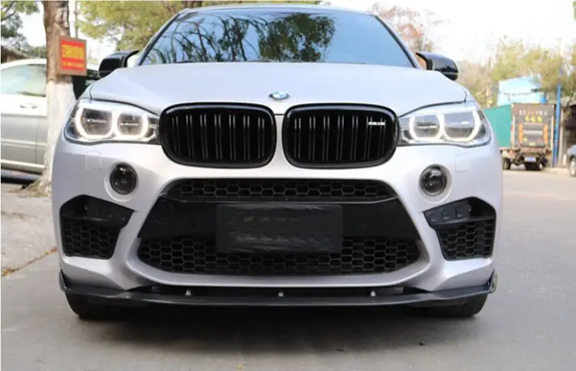 Передний бампер для BMW X5M X6M F85 F86 2014 2015 2016 2017 2018 2019 спойлер разветвители крышка из
