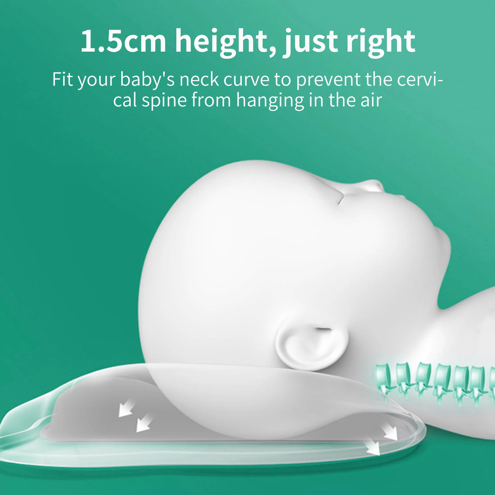 

Infant Sleep Anti Roll Neck Protect Baby Pillow Head Shape Flat Head Protection Pillow Toddler Cushion Newborn Sleeping Pillows