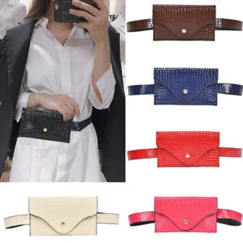 

Waist Bag for Women Fanny Pack Waterproof Belt Bag 2021 Female Fashion Waist Pack Purse Phone Pouch Cycling Running Belt