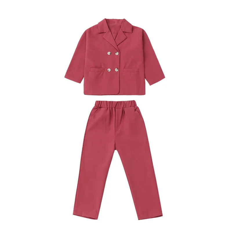 Комплект детской одежды для девочек сезон весна-осень костюм девочек-подростков