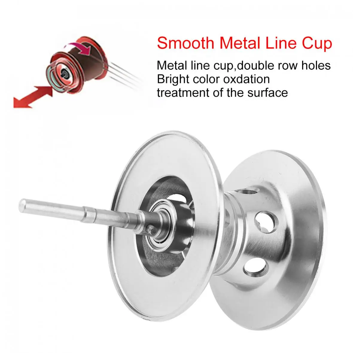 Рыболовная катушка из нержавеющей стали с передаточным отношением 12 + 1BB 6 3: 1