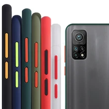 For Xiaomi Mi 10T Pro Case Cover Mi 10 Pro 9T 10T Lite Anti-knock TPU Bumper Matte Clear Armor Phone Case For Xiaomi Mi 10T 5G