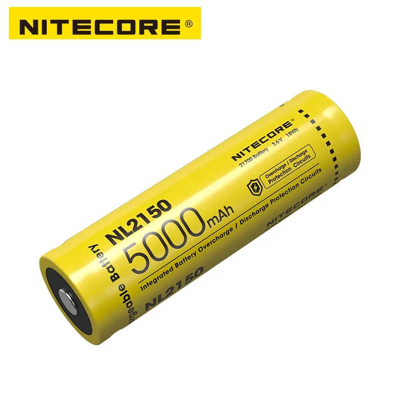 NL2150 5000mAh NITECORE NL2150 NL2145 NL2140 3,6 V 21700 литий-ионная аккумуляторная батарея - Цвет: NL2150 5000mAh