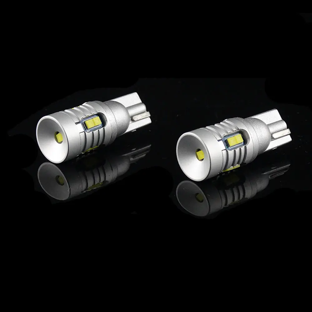 VANSSI 2 шт. очень яркий 1000lm T10 W5W 194 T15 912 921 Светодиодный лампочки CANBUS без ошибки 9SMD светодиодный парковки обратный светильник белый 6000K