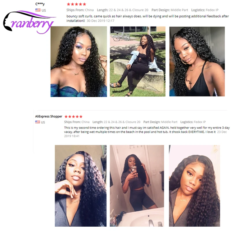 Волнистые волосы для наращивания 3 шт./лот 100% натуральные наращивания|3 pcs/lot|extensions