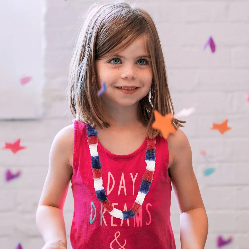 

10pcs Stage Performance Garland Kid Wreath Plaything Independence Day Supply