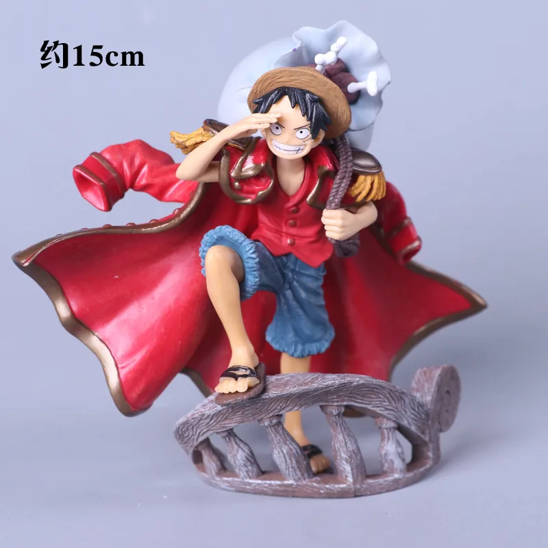 

18 CM Anime Figure King of Artist The Snake Man Luffy Snakeman Monkey D Luffy Gear 4 Figure PVC Collectible Toys