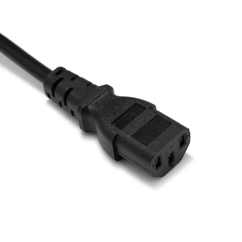 Разветвитель IEC 320 C14 на C13 1 кабель Папа-2 1-2 канала Удлинительный для PDU ПК монитора