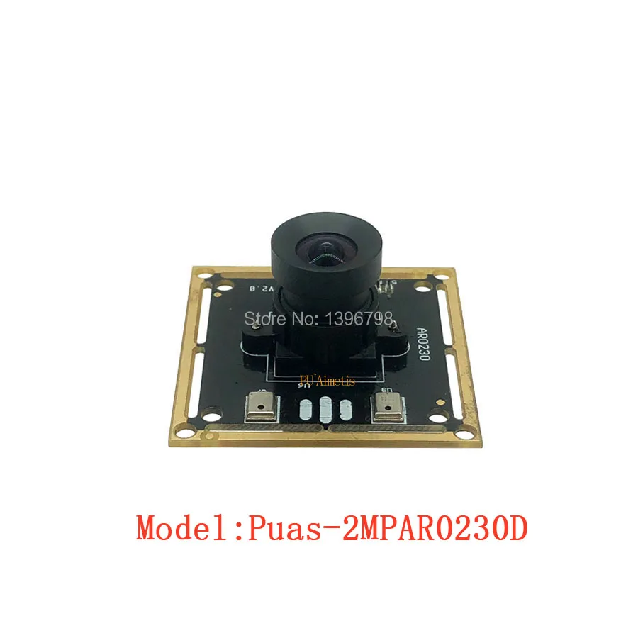 1080P нулевое искажение 2MP 1/2. 7 &quotSONY IMX819/AR0230 Низкое освещение 0.01Lux USB Широкая