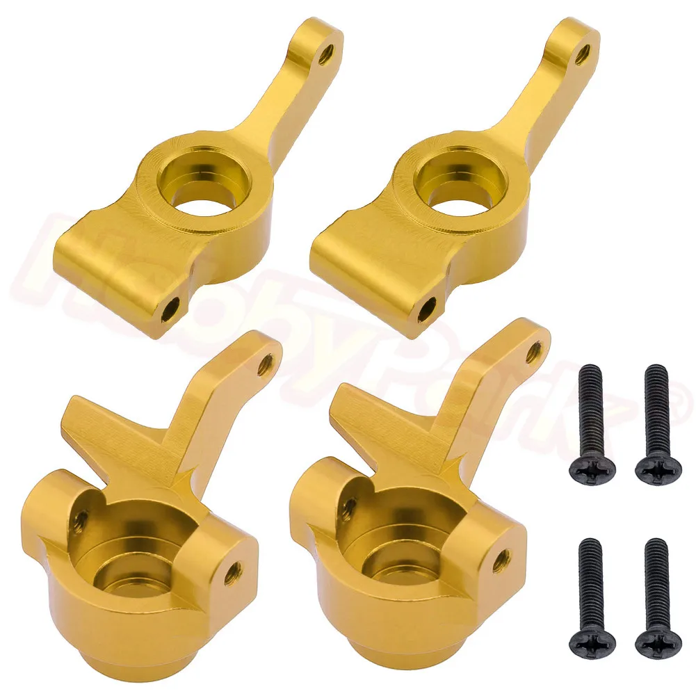 Aluminum Steering Hub Carrier Knuckle Set Upgrade Parts For 1:10 Electric Himoto E10 E10XB E10XBL Tanto Off Road Buggy | Игрушки и хобби