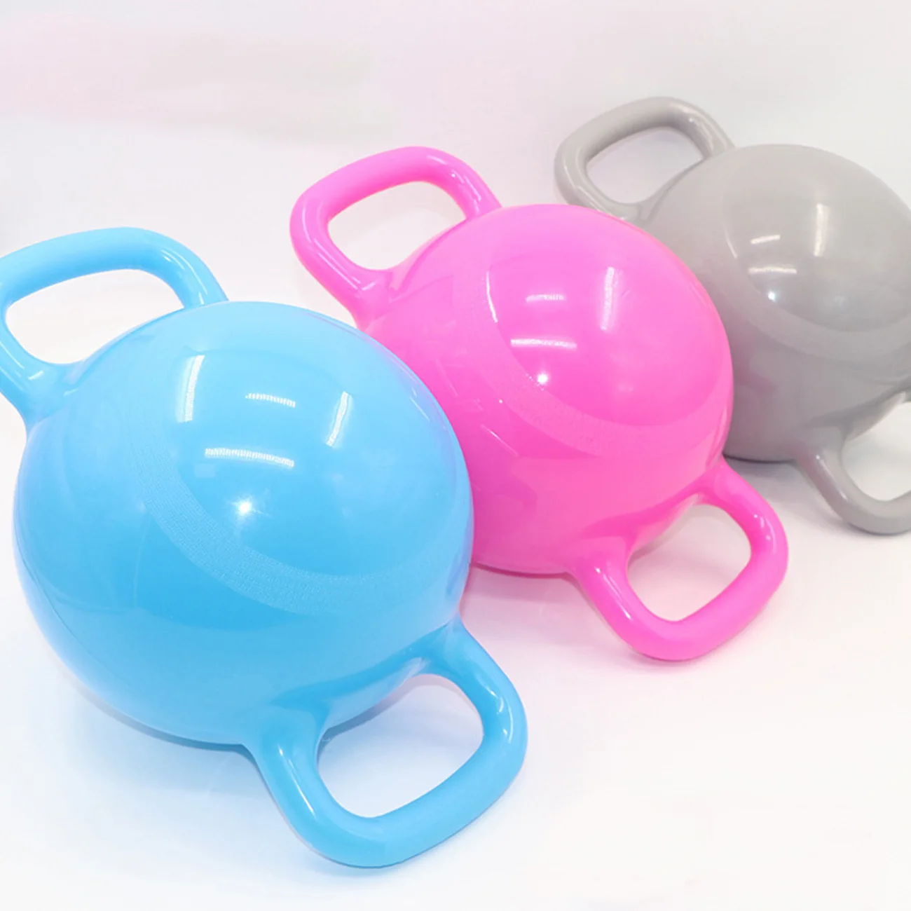 

Kettle Bell Double Handles Adjustable Water Kettlebell Pilates Body Shaping Equipment for Women Yoga Home Fitness Workout
