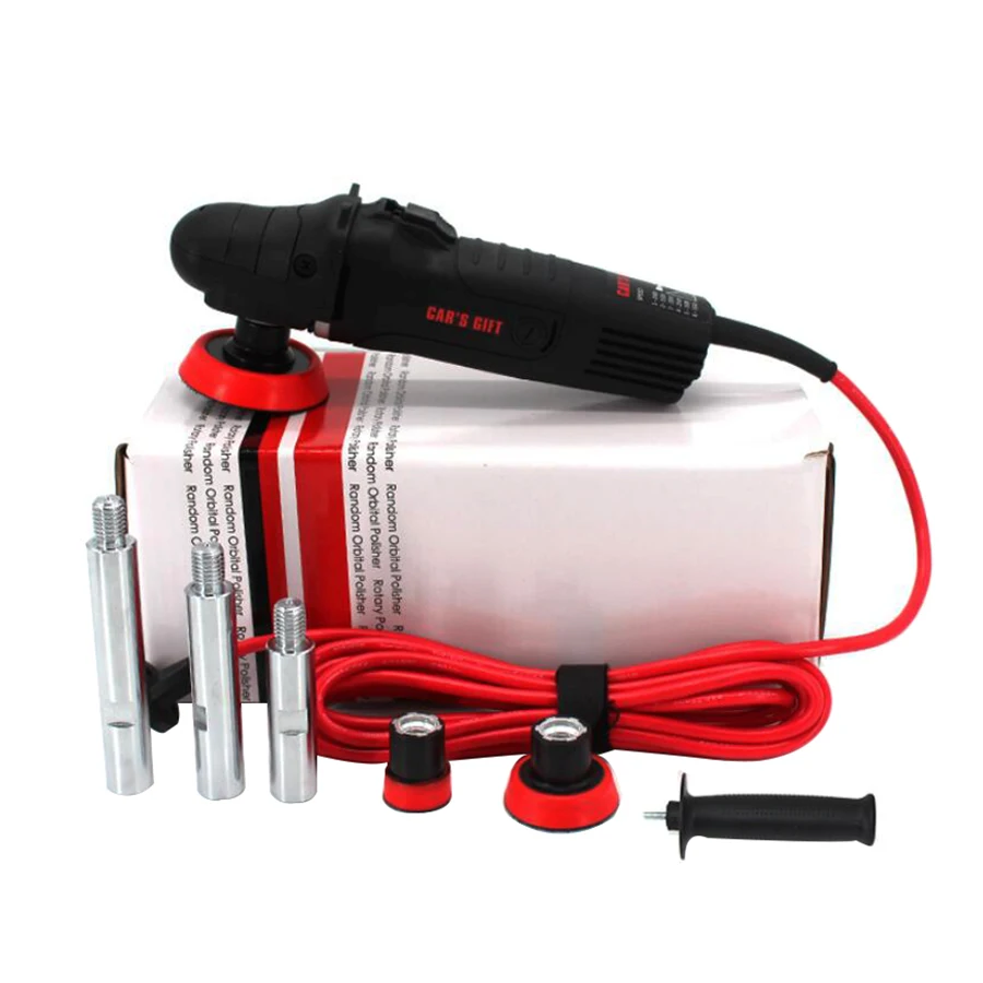 

3 inch RO car polisher, used for door side gap headlight waxing and sealing 123 inch detail polishing machine