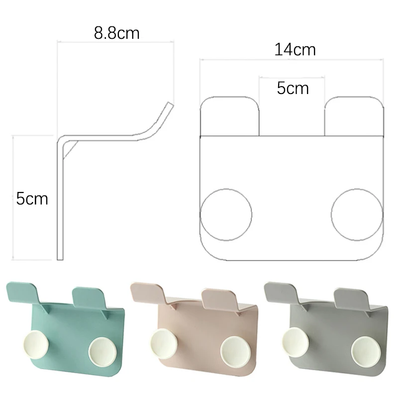 Сушилка для волос Настенная Ванная фен Органайзер полка с держателем туалетной
